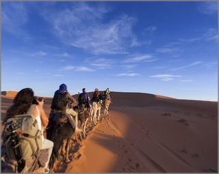 Trekking a las dunas de Chegaga