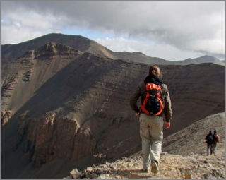 Ascensión Mgoun y pueblos bereberes