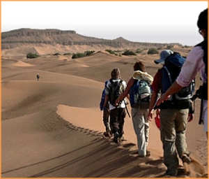 Senderismo por el desierto de Erg Chigaga 8 dias Senderismo por el desierto de Erg Chigaga 8 dias